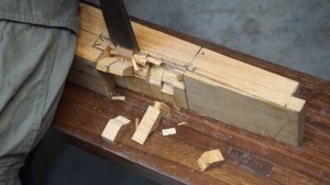 Столярные соединения: сращивание брусков, бревен