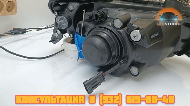 Mitsubishi L200 светодиодный комплект фар смотреть онлайн