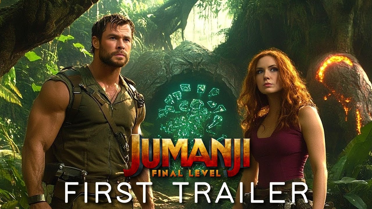 Jumanji 4: The Final Level - First Trailer (2025) | Dwayne Johnson, Kevin Hart (4k) #Jumanji