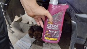 Замена масла в КПП Гольф 3.