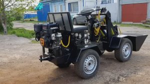 Минипогрузчик самодельный (3)