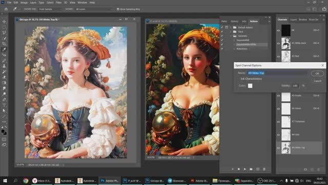 Разбор (3 часть) Separation Studio для шелкографии смотреть онлайн