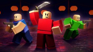 шериф vs преступников в Roblox 1 часть !