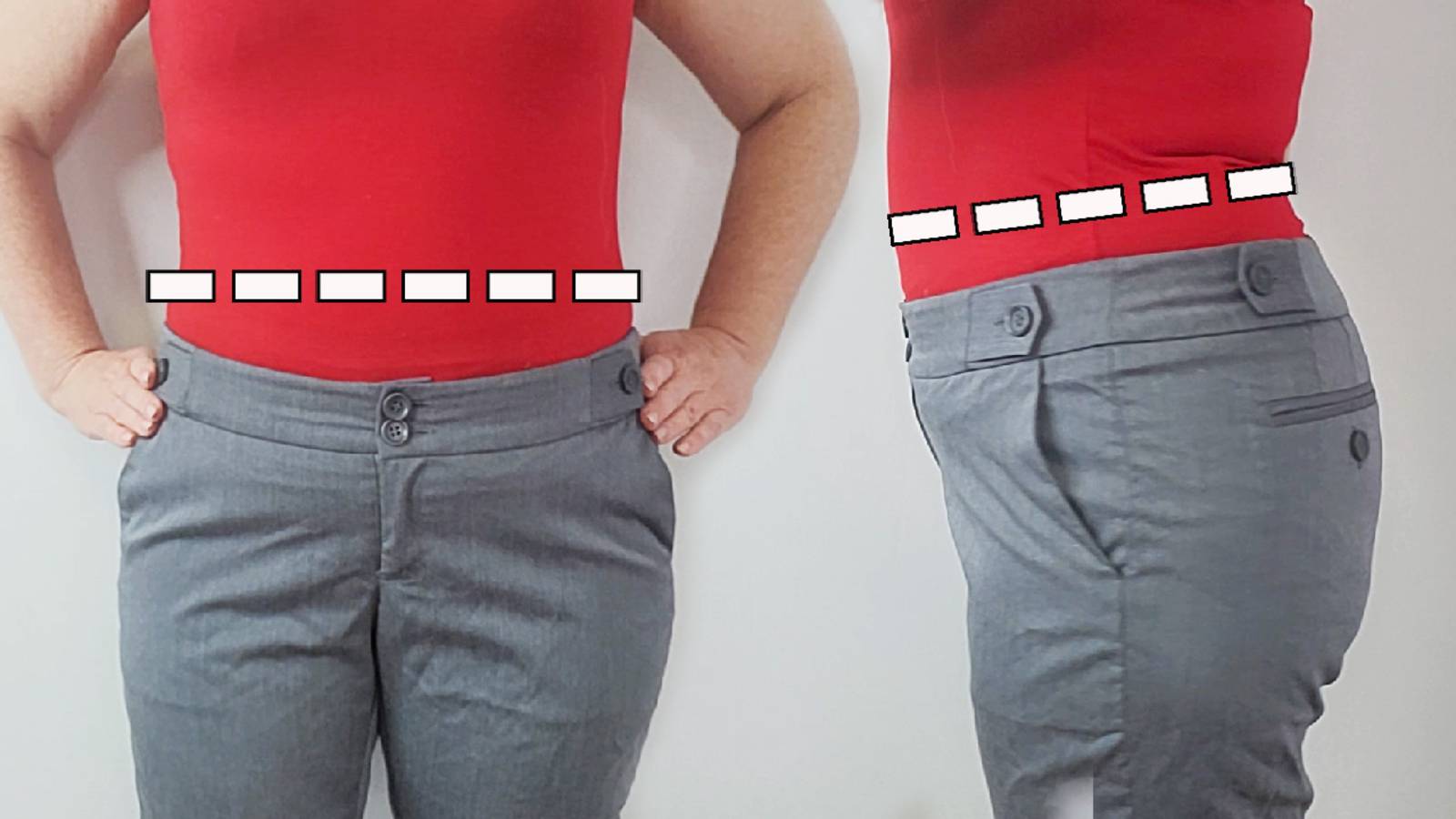 Быстрый способ поднять низкую талию брюк. Швейный трюк для идеальной посадки смотреть онлайн