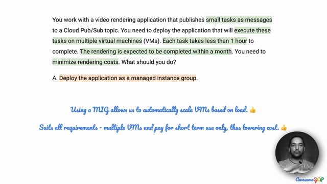 PCDOE-12 Quick, GCP Professional Cloud DevOps Engineer - preemptible, VMs, committed use, MIG смотреть онлайн