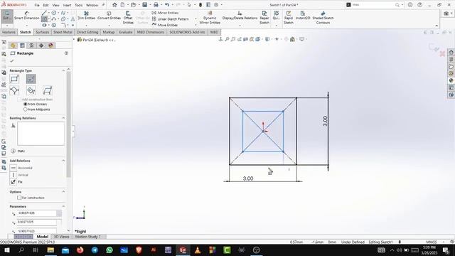 robot gripper mechanism in SolidWorks Tutorial # 1 смотреть онлайн