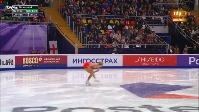 Emmi PELTONEN. GP Russia 2019, SP