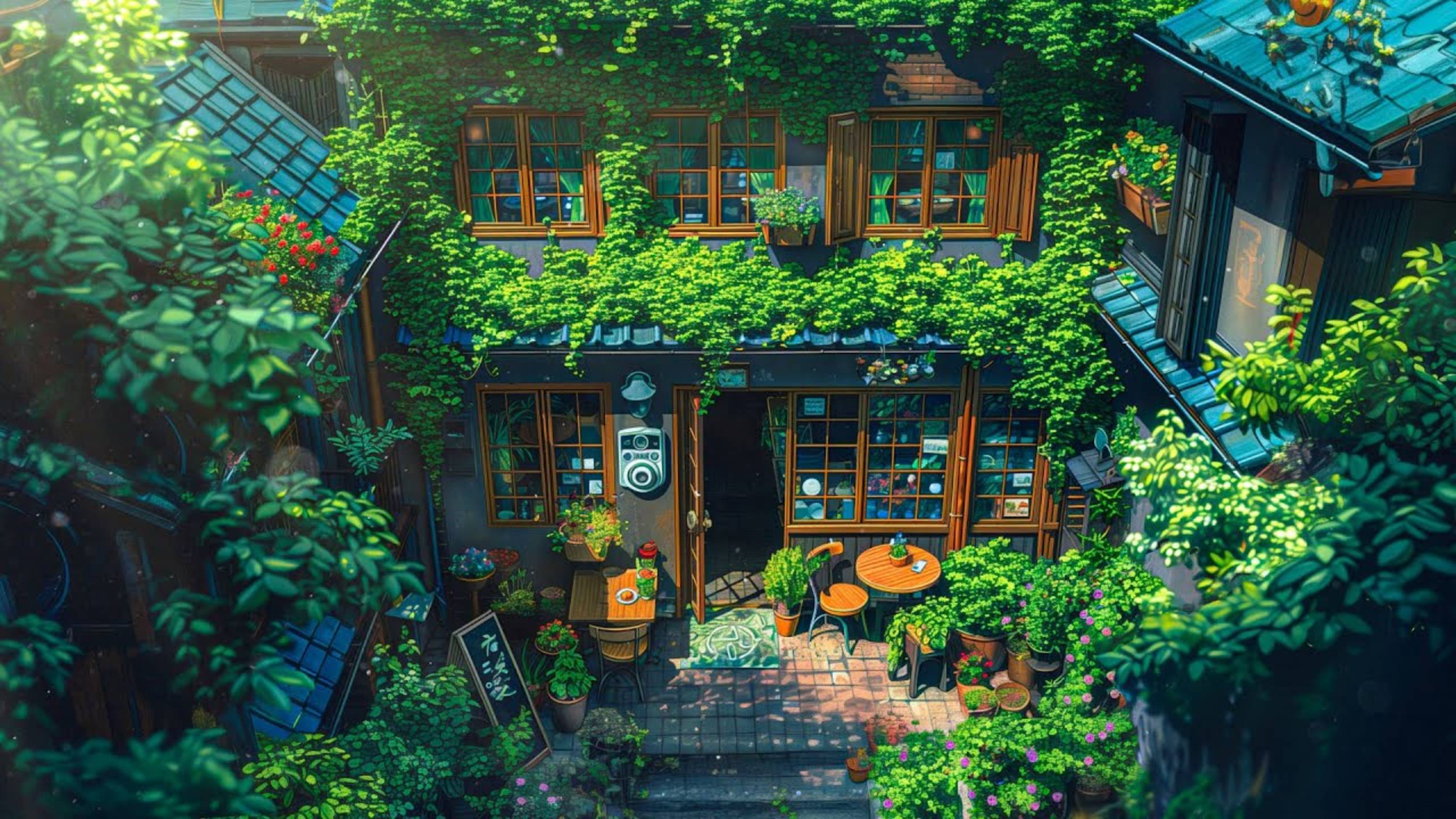 Ghibli Coffee Shop ☕️ | Lofi Songs |study, Relax, Chillout
