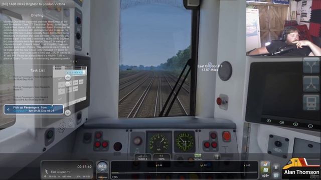 Train Simulator 2020: 1A06 08:42 Brighton to London Victoria смотреть онлайн