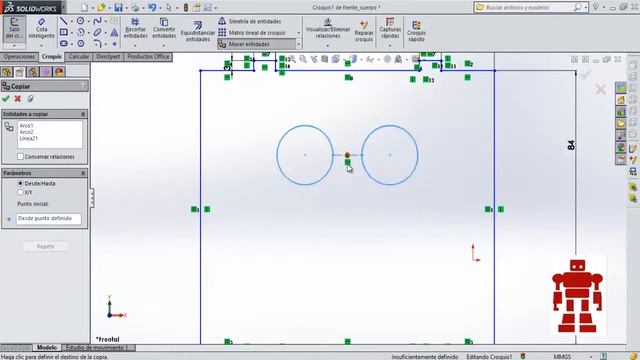 Diseño Robot Bípedo en solidworks # 15 frente del robot bípedo смотреть онлайн