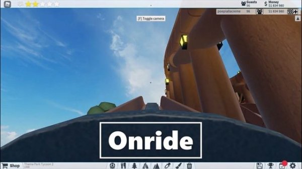 Compact log flume - Theme park tycoon 2