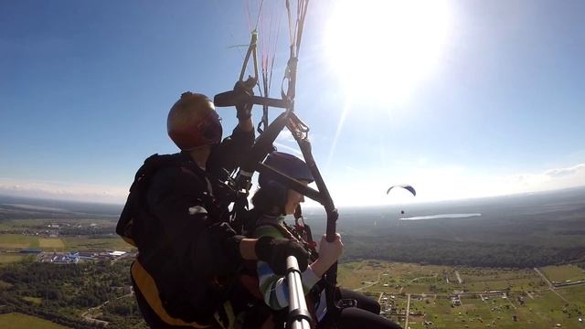 Санкт-Петербург. Полет на параплане с Glide.ru смотреть онлайн