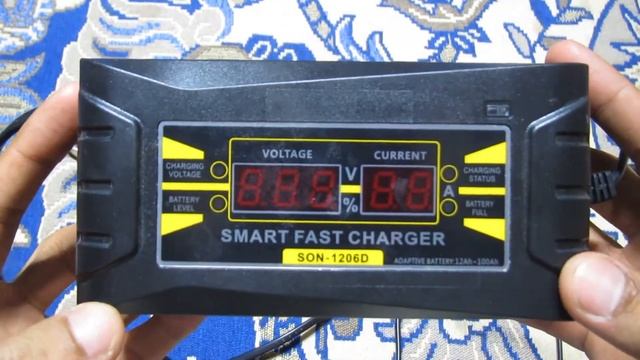 Cheap 6A Battery Charger Review In Urdu Hindi смотреть онлайн
