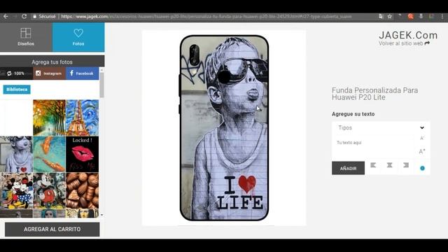 Funda Personalizada Para Huawei P20 Lite