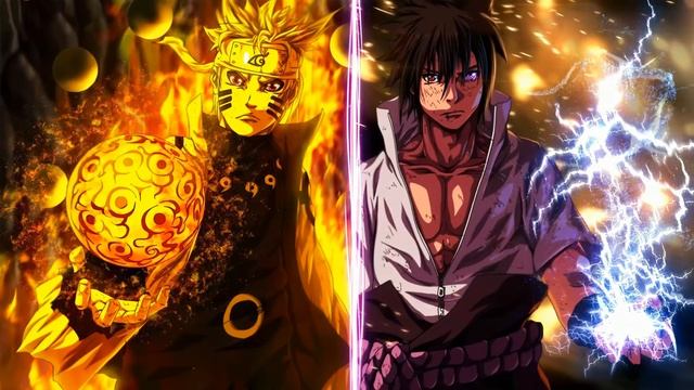 Наруто / Саске | Naruto Six Paths Sage Mode vs Sasuke Six Paths - Живые Обои смотреть онлайн