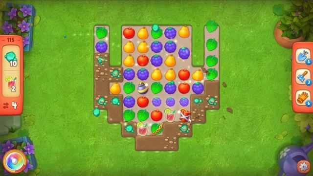 Gardenscapes level 115 - 13 Moves - No Boosters смотреть онлайн