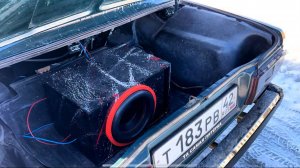 УСТАНОВИЛ ПАССИВНЫЙ САБВУФЕР DL Audio Piranha 12 V.2 В СВОЮ ЖИГУЛИ!