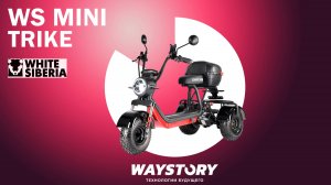 ТРИЦИКЛ ЭЛЕКТРИЧЕСКИЙ | WHITE SIBERIA TRIKE MINI | |ТРАЙК | ОБЗОР | WAYSTORY | ТЕХНОЛОГИИ БУДУЩЕГО