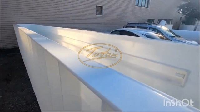 Смотровая яма Титан в гараже с размерами по чертежам 8000х800х1500 [купить яму www.titan-plast.ru] смотреть онлайн