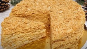 Торт "Наполеон" с необычным кремом