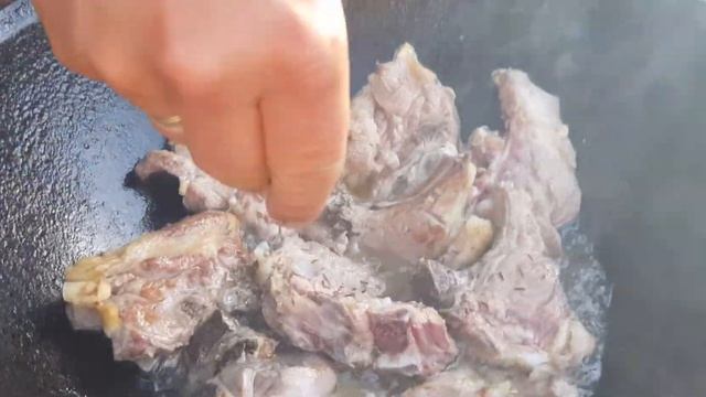 Козон кабоб! Нежнейшая баранина на костре