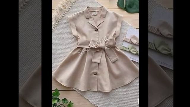 Beautiful dress design for little girls | baby frock design 2023 for kids смотреть онлайн