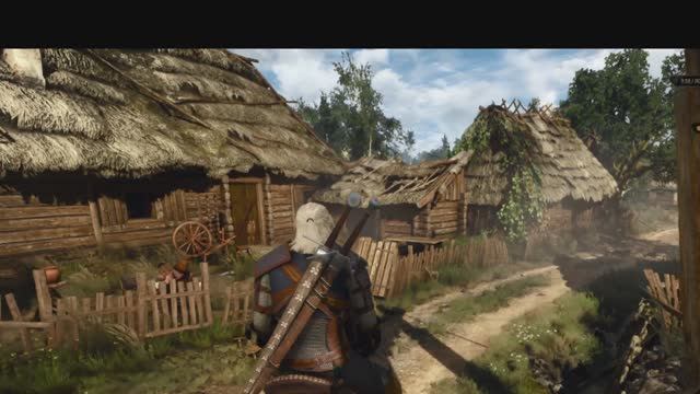 Ведьмак 3 - Деревня Белый Сад смотреть онлайн