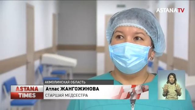 Врачебную амбулаторию открыли в селе Акмолинской области смотреть онлайн