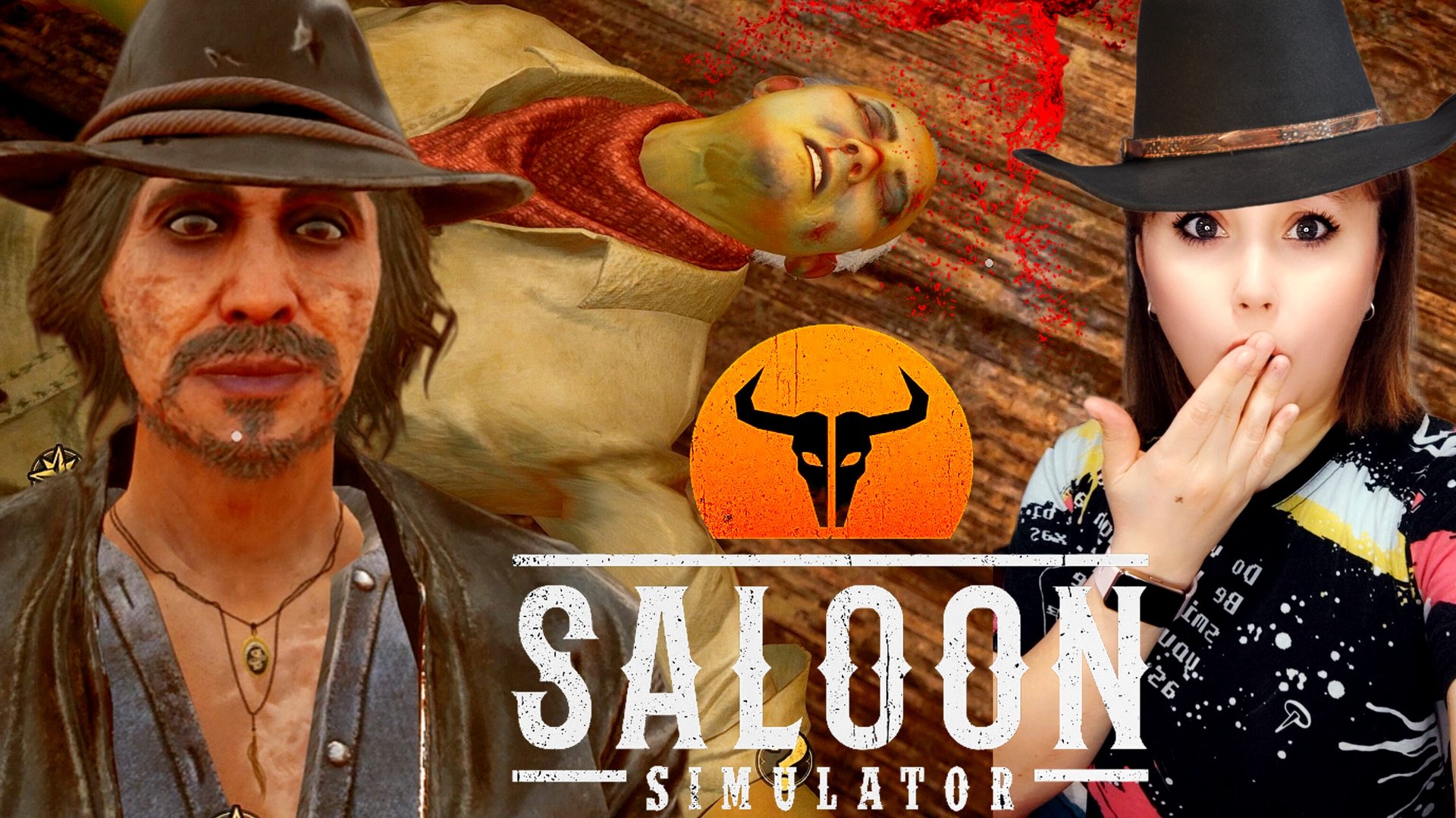 Открыли салун на Диком Западе #1. Нас опять посадили на деньги. Симулятор салуна. Saloon simulator. смотреть онлайн