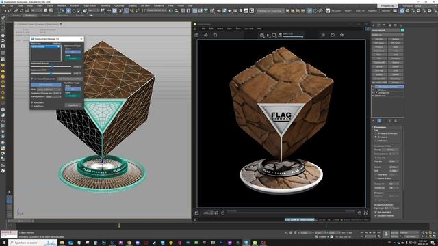 NEW TOOL - Displacement Manager 1.0 (3dsmax & Chaos Vantage) смотреть онлайн