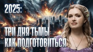 ТРИ ДНЯ ТЬМЫ В 2025: ВЕЛИКИЙ ЭНЕРГЕТИЧЕСКИЙ ПЕРЕХОД ⚠️ КАК ПОДГОТОВИТЬ