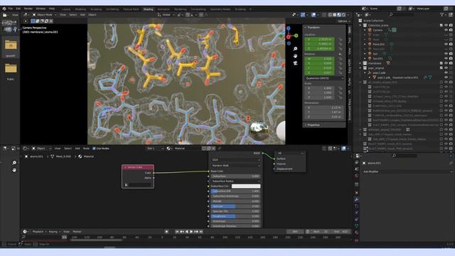 Behind the scenes II - Blender setup for the zoom in map and model animation смотреть онлайн
