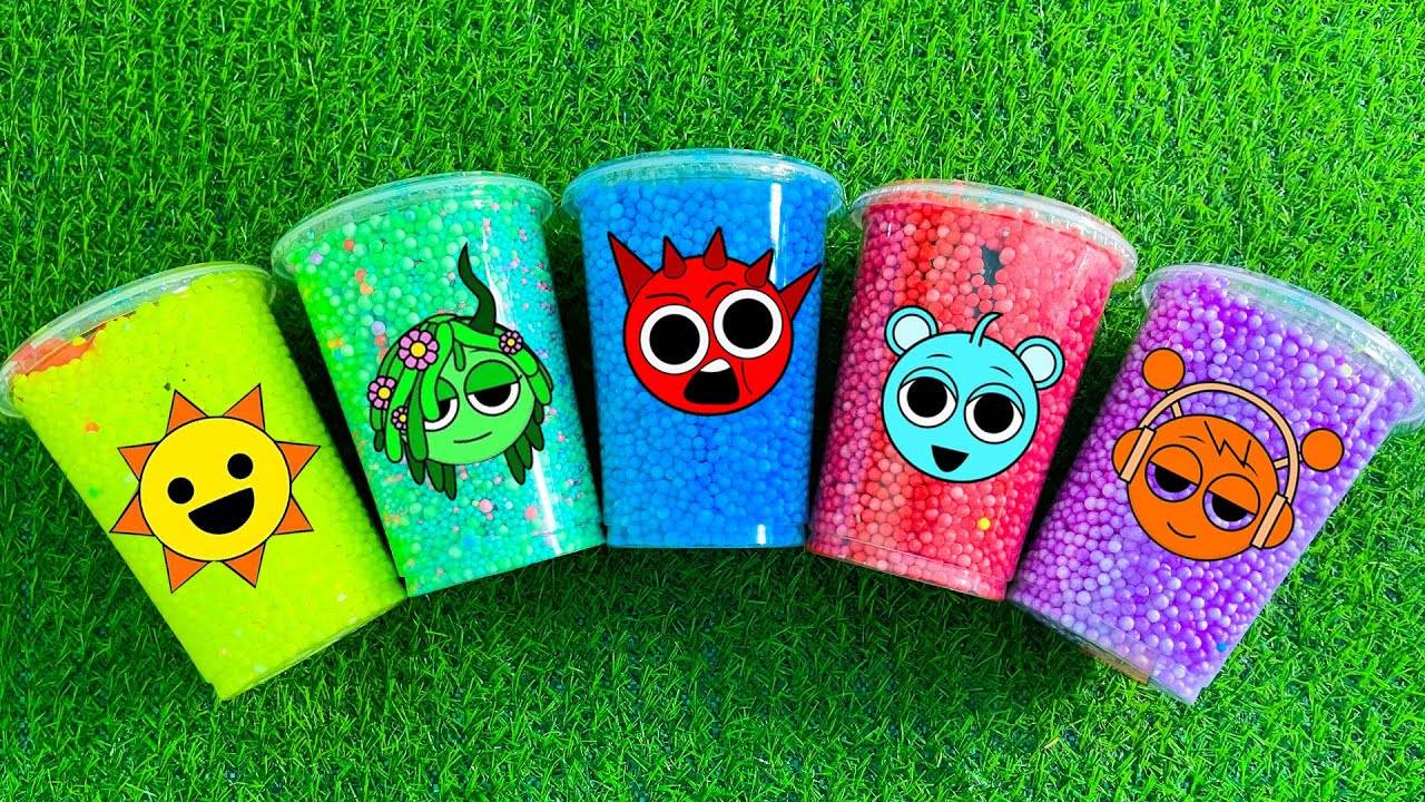 Шарики-спрунки! Угадайте, какой персонаж выйдет из кубиков смотреть онлайн