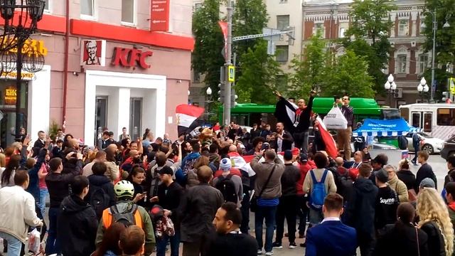 Болельщики сборной Египта в Екатеринбурге смотреть онлайн