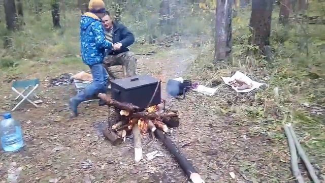 Коптим рыбу смотреть онлайн