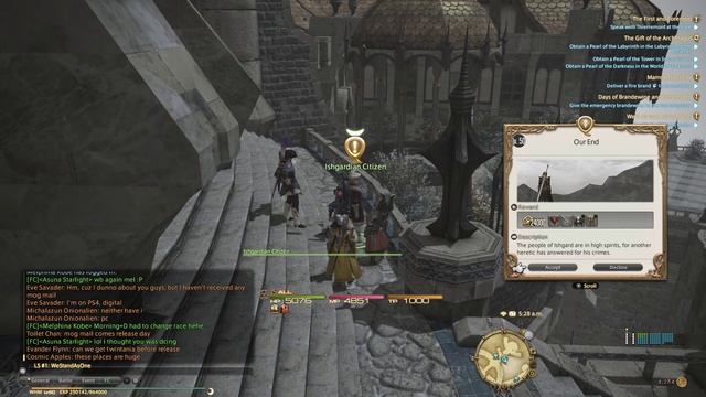 FFXIV Where is the Dark Knight guild? смотреть онлайн