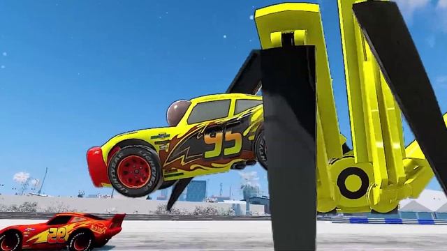 Epic Escape From Lightning McQueen Eater Monsters | Coffin Dance Song (COVER) #1 смотреть онлайн