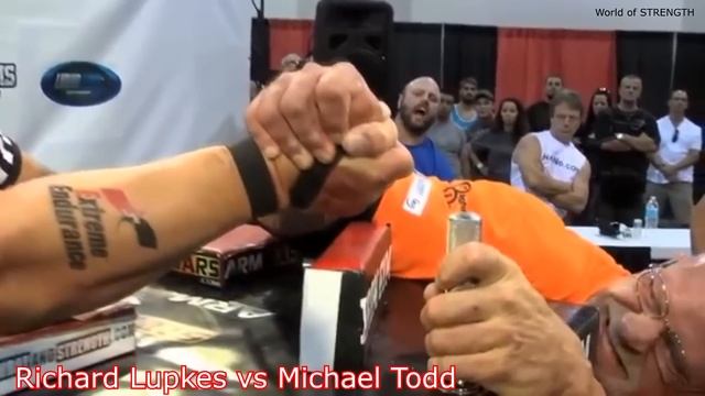 The Armwrestling Legend Richard Lupkes Makes A COMEBACK !