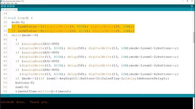 SS49E HAL effect sensor keypad (Arduino project) смотреть онлайн
