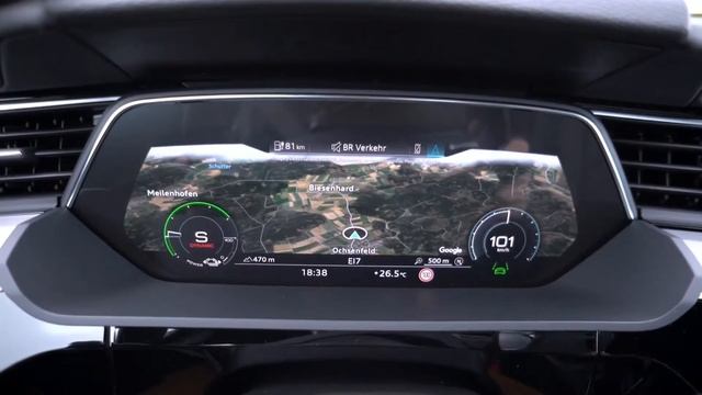 New 2021 Audi e-tron S Sportback Acceleration, Virtual Cockpit View, Driving HD смотреть онлайн