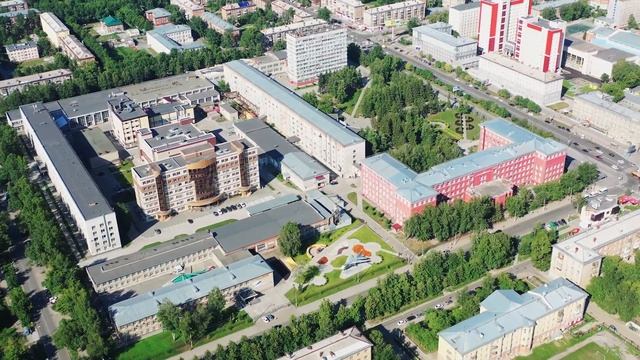 НГТУ НЭТИ 2023 с высоты птичьего полета