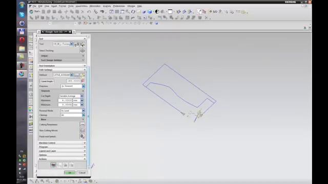 NX - токарная операция смотреть онлайн