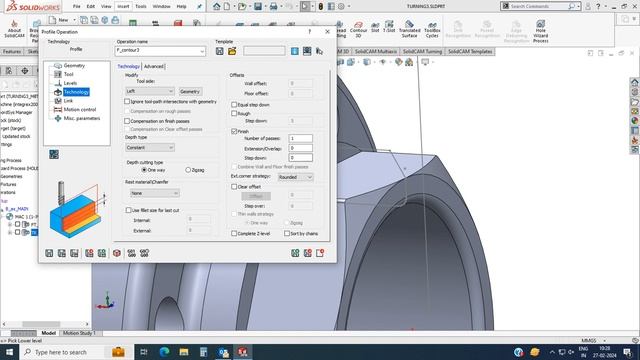 Solidcam turning and profile milling смотреть онлайн