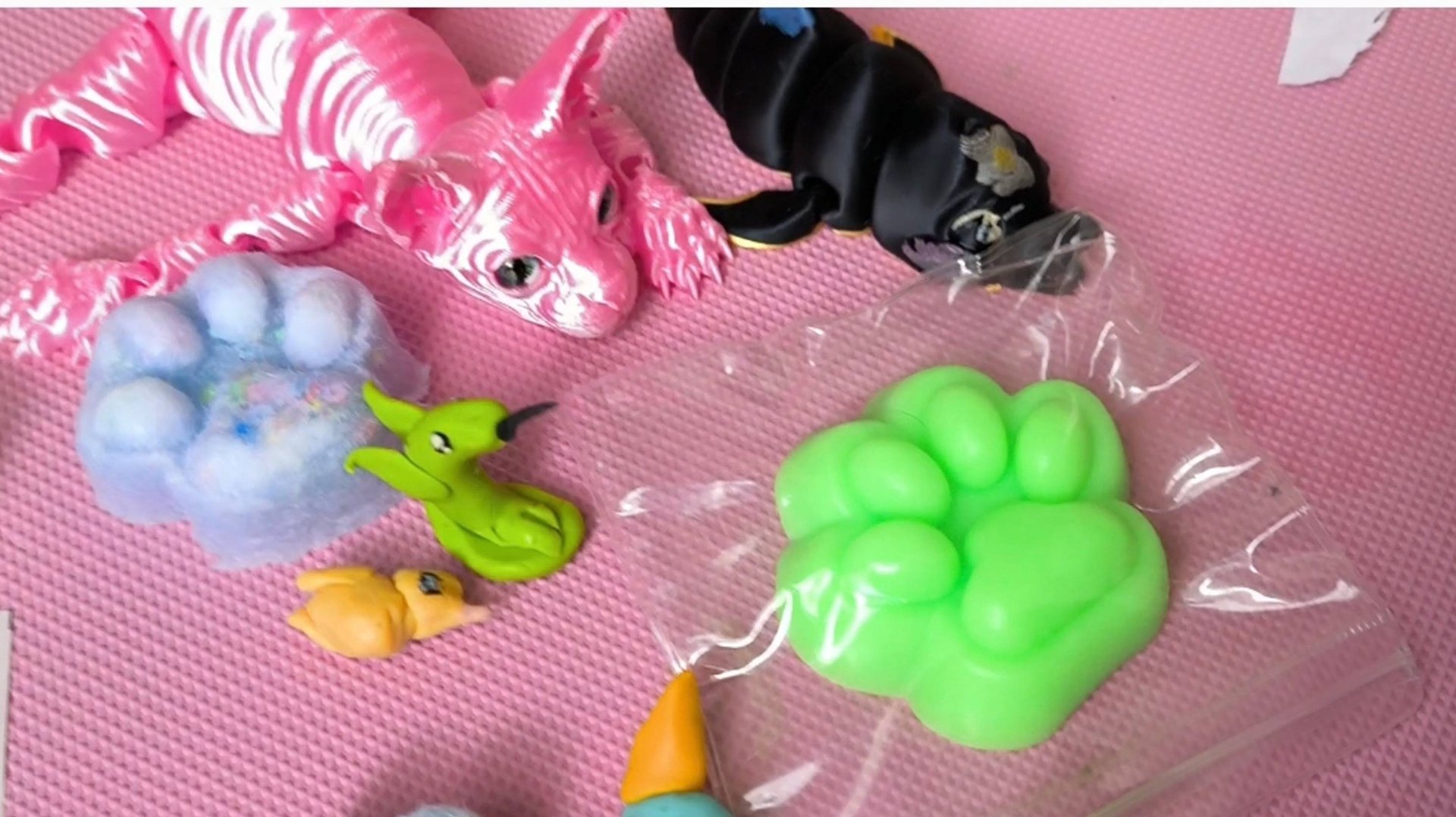 ХодБоксы от Насти, табалапки своими руками, распаковка бокса. Часть 1 смотреть онлайн