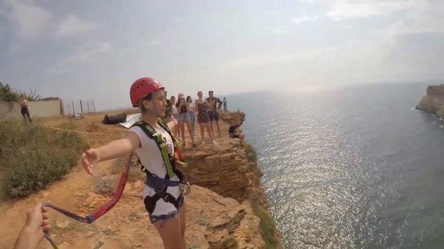 Чайка Виктория Прыжки с веревкой в Крыму Jump&Fly смотреть онлайн