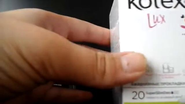 Kotex Lux.