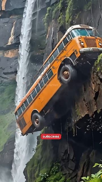 Nature Exploration | Travel Relaxing | Bus #shorts #cliff #waterfall смотреть онлайн