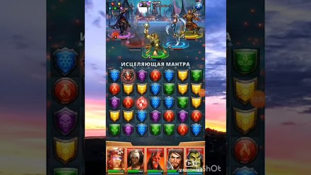 Разбираем Топовую Оборону! 3702 идем на 4742... Empires and Puzzles. смотреть онлайн