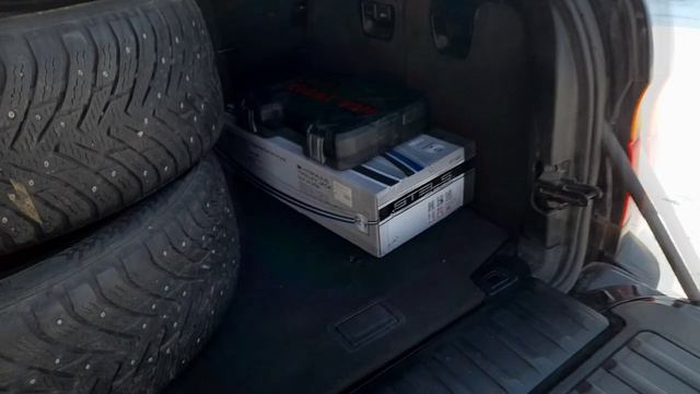 Восстановление BMW X5 e53. 3тья часть. У бэхи появилась запаска домкрат или как я купил 19ые колёса.