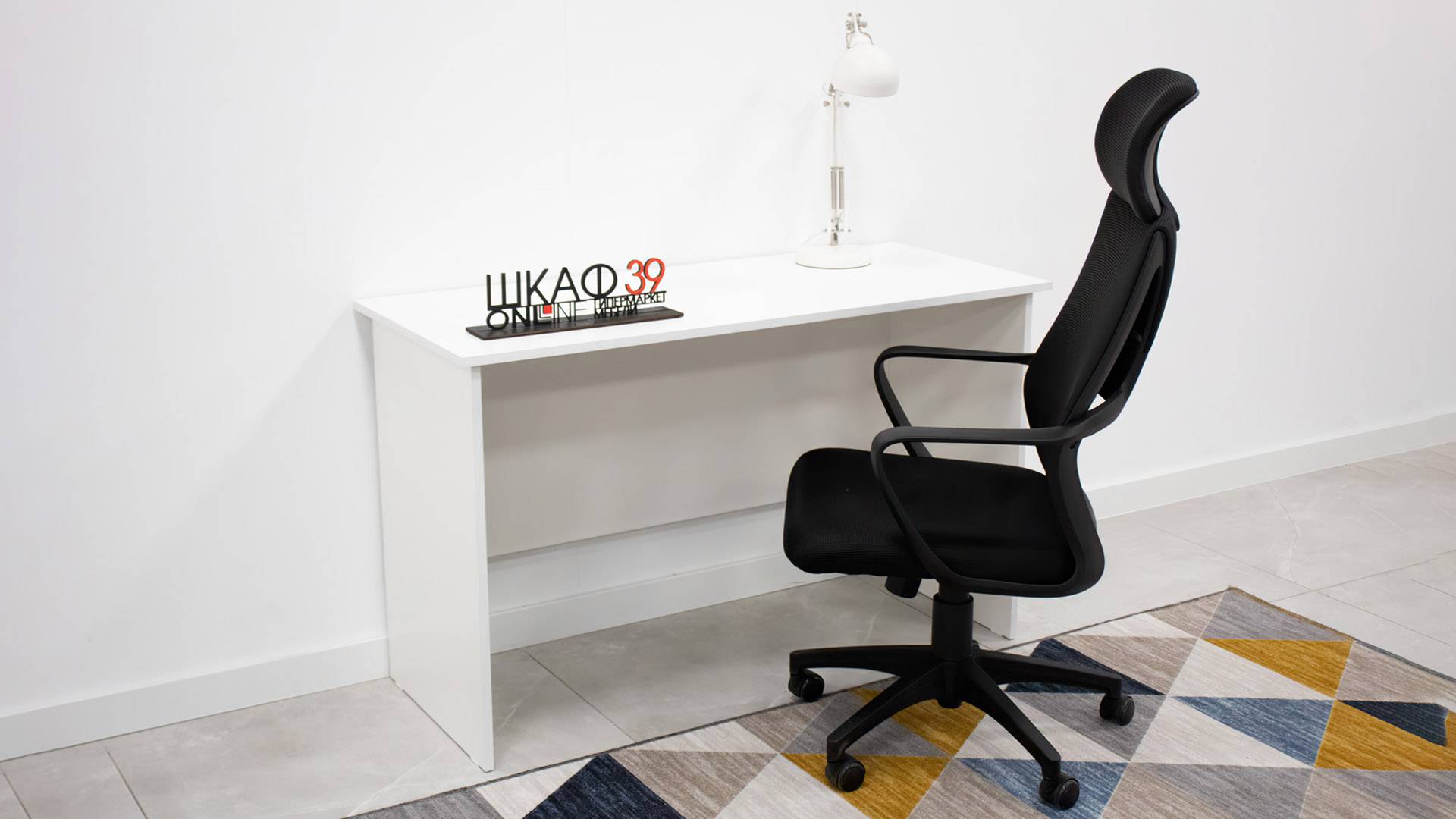 Стол письменный Тип 14 (1200) (Белый Ясень) смотреть онлайн